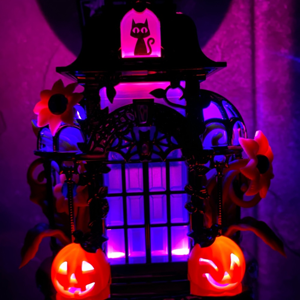 HAUNTED HOUSE CONSERVATORY NIGHTLIGHT PROJECTOR CHECK OUT PHOTOS - Picture 3 of 13